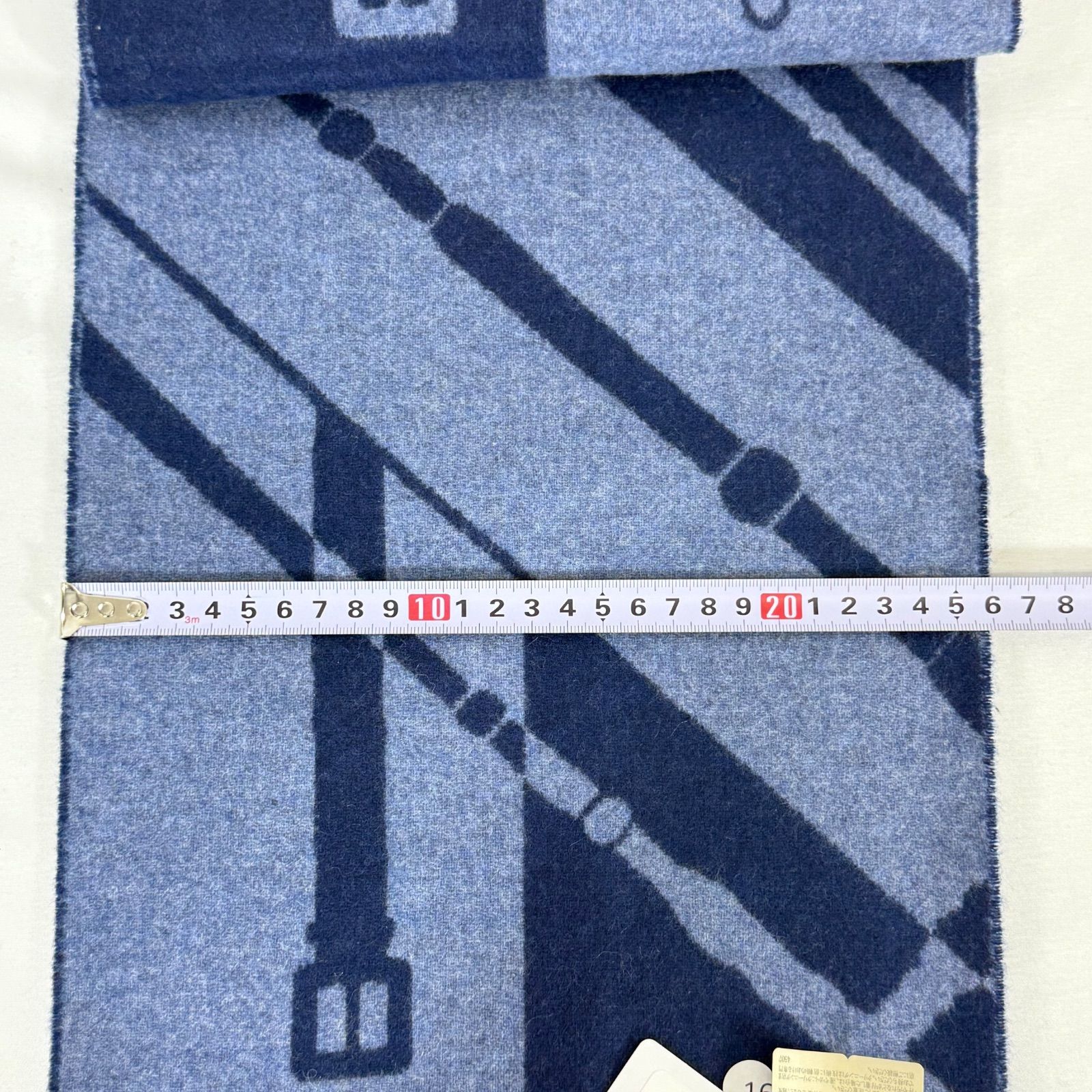 美品】ほぼ未使用品 HERMES エルメス クリック・クラック カシミヤ 100