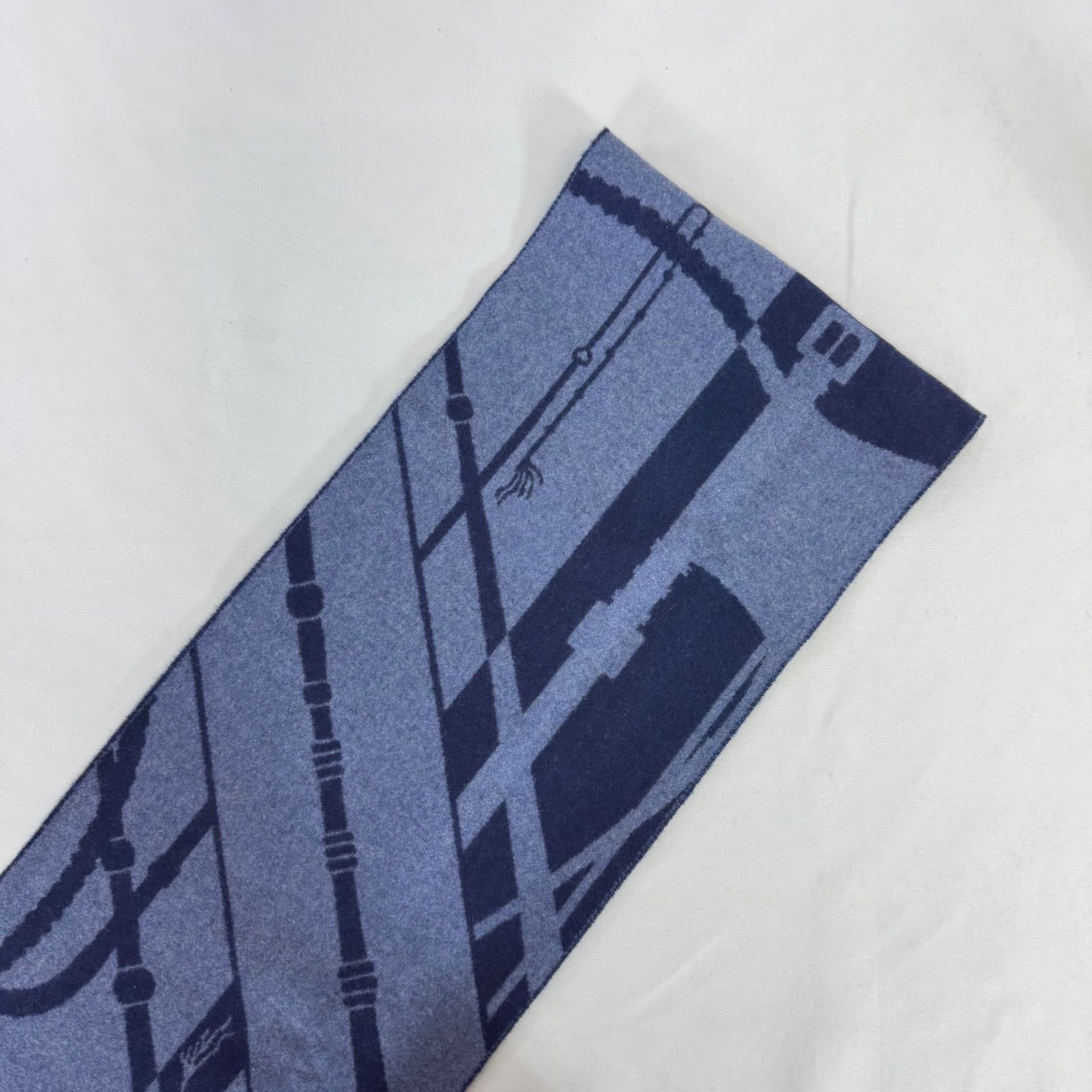 美品】ほぼ未使用品 HERMES エルメス クリック・クラック カシミヤ 100