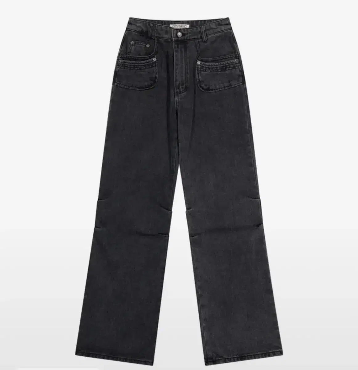 ISSEY MIYAKE イッセイミヤケ フラワー スナップ デニム パンツ 2サイズ