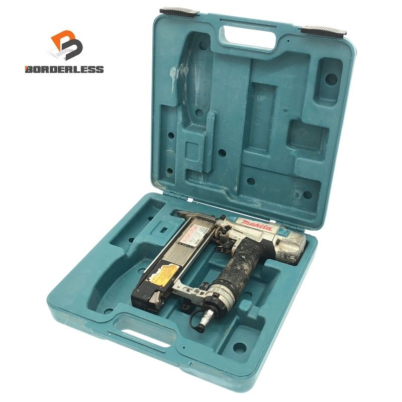 品 makita マキタ 50mm 一般圧 常圧 仕上釘打機 AF502N ケース付 フィニッシュネイラ 仕上釘打ち機 仕上げ釘打機 エア工具118232