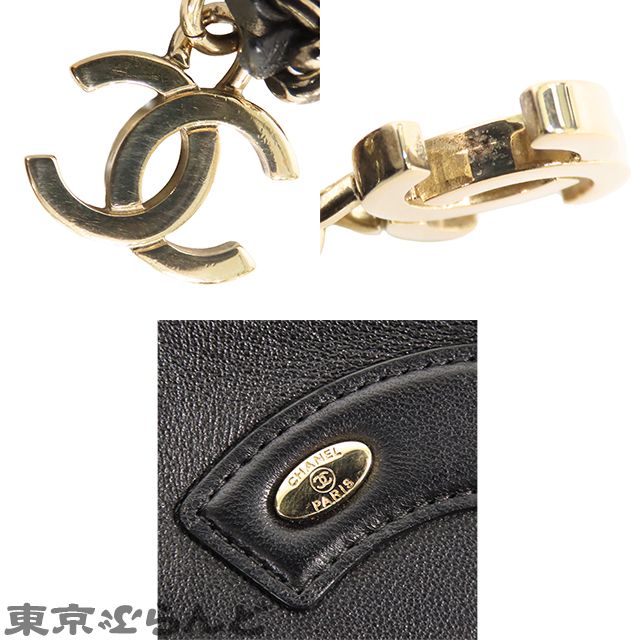 100％品質保証。 シャネル CHANEL カメラバッグ AS0322 ブラック 黒 ゴールド金具 ラムスキン チェーンベルトバッグ ウエストポーチ 27番台 ボディバッグ レディース 101831837