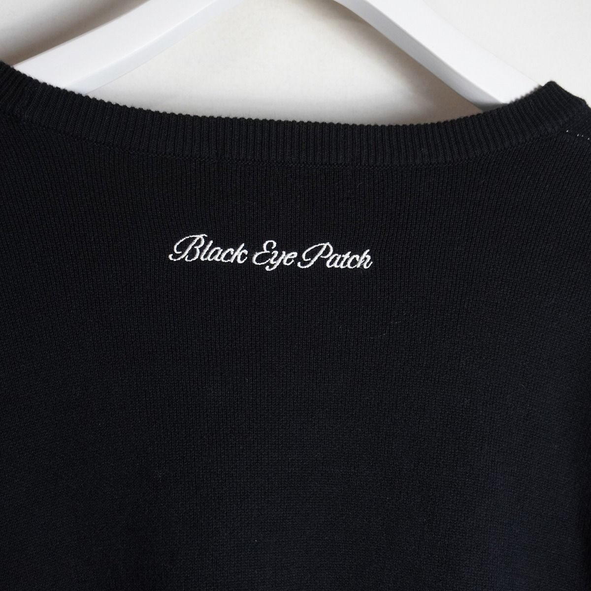 正規 Blackeyepatch ブラックアイパッチ Bエンブレム コットン ニット