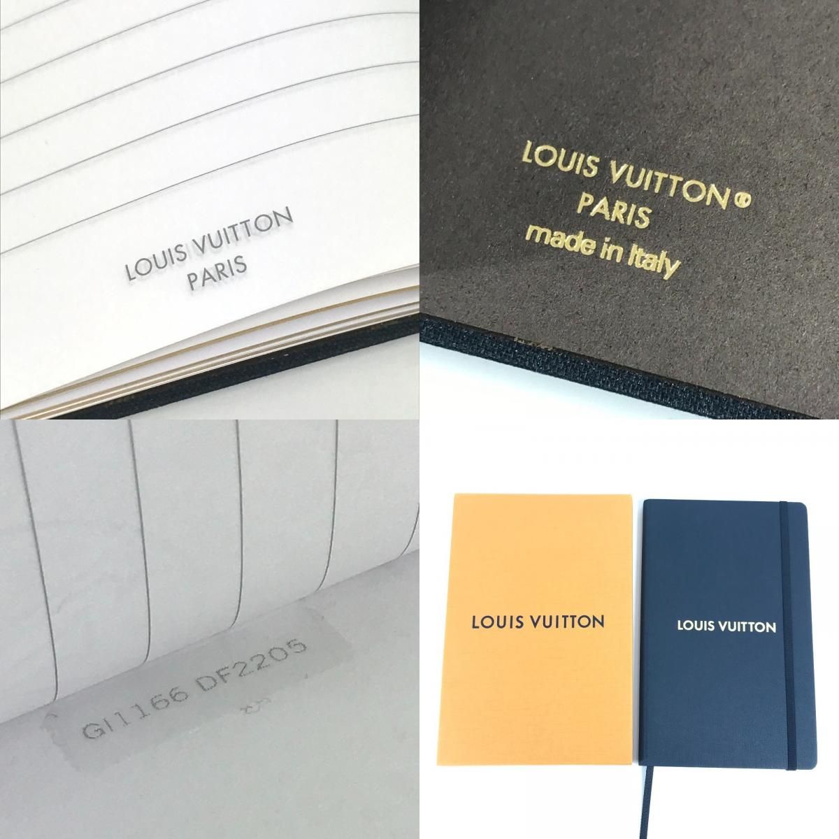 LOUIS VUITTON ルイヴィトン ノートブック ノートブックMM･ジェーン GI1166 紙 ブラック WWW_OPDRERGINERDOGAN_COM