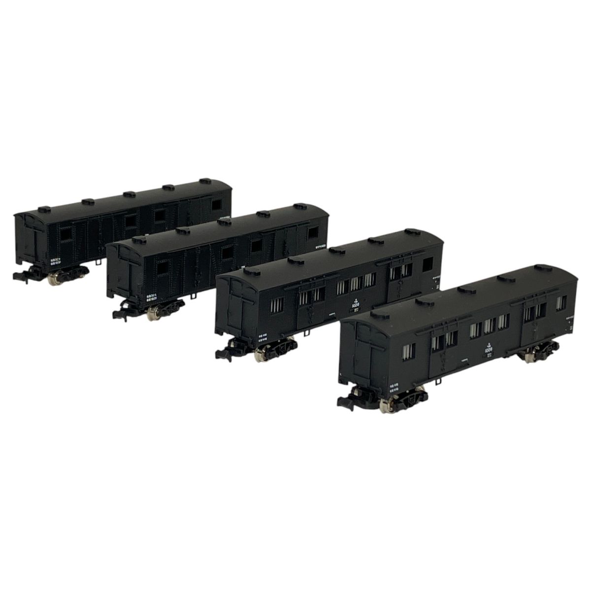 河合商会 KP 124 181 ワキ1000形 有蓋貨車 4窓 9窓 4両セット Nゲージ 鉄道模型