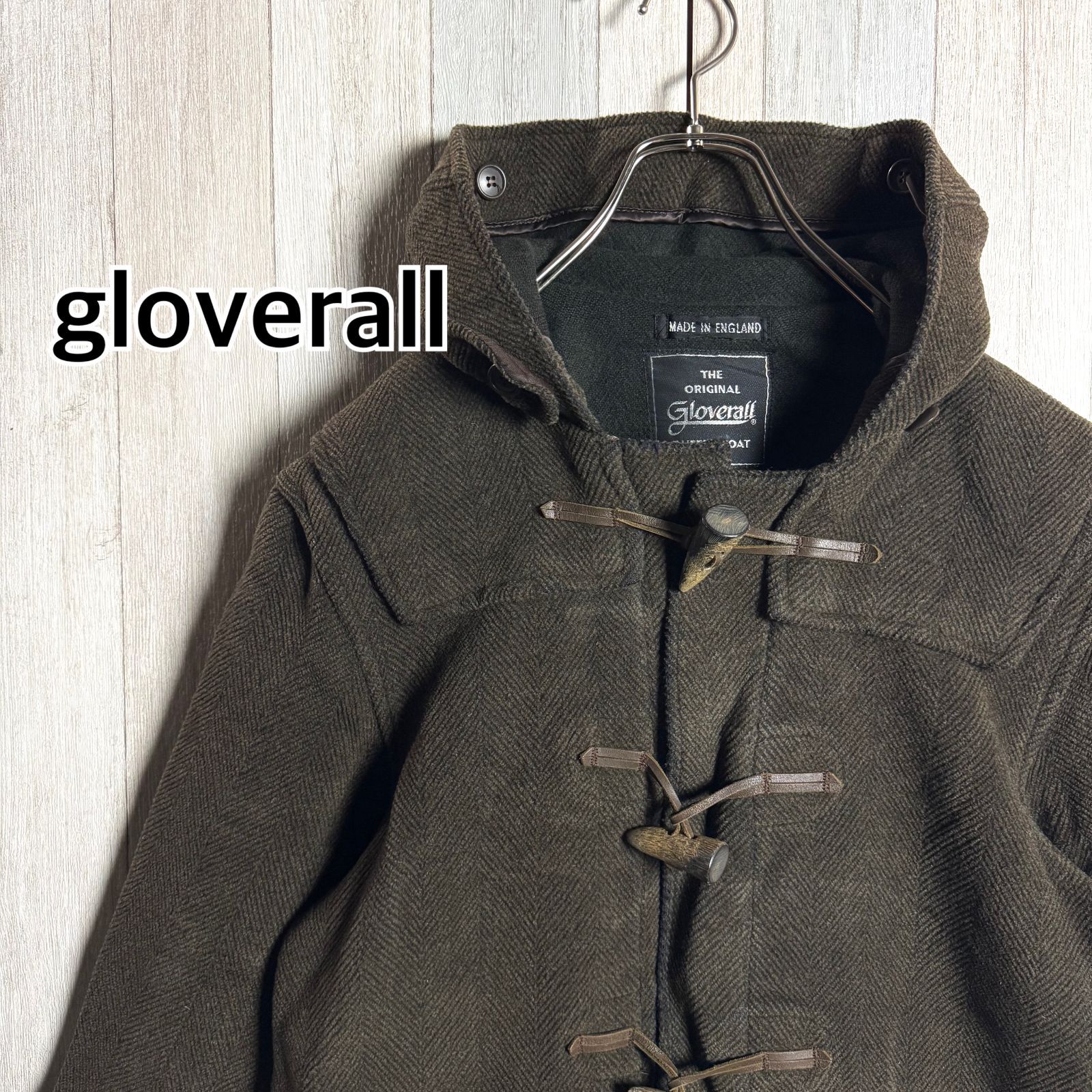 英国製 gloverall グローバーオール ダッフルコート キングストン