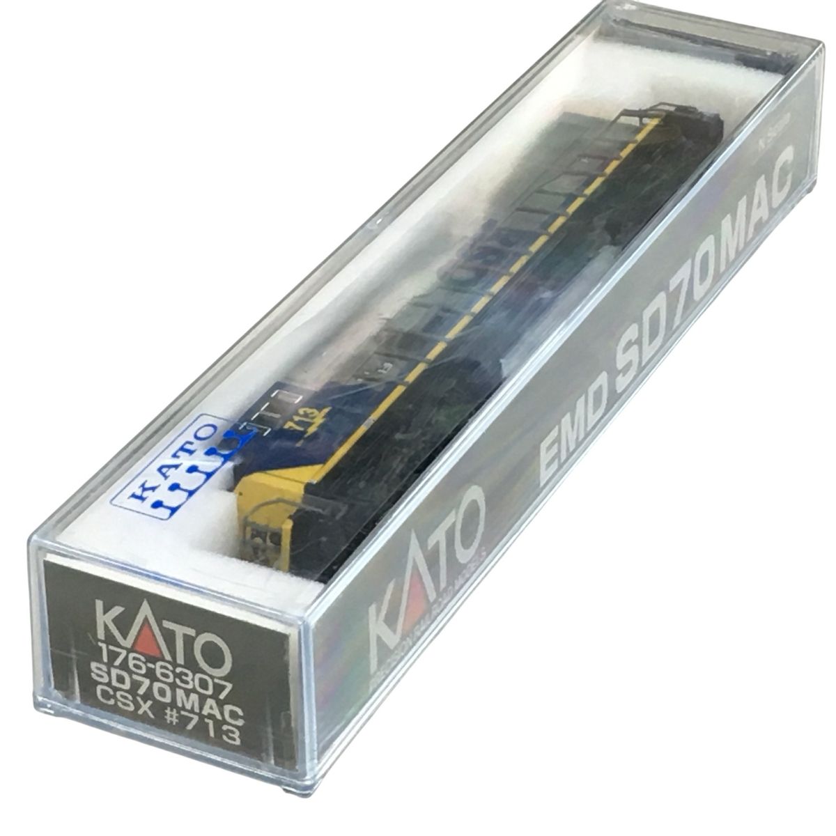 KATO 176 6307 CSX トランスポーテーション EMD SD 70 MAC ディーゼル機関車 713号機 Nゲージ 鉄道模型
