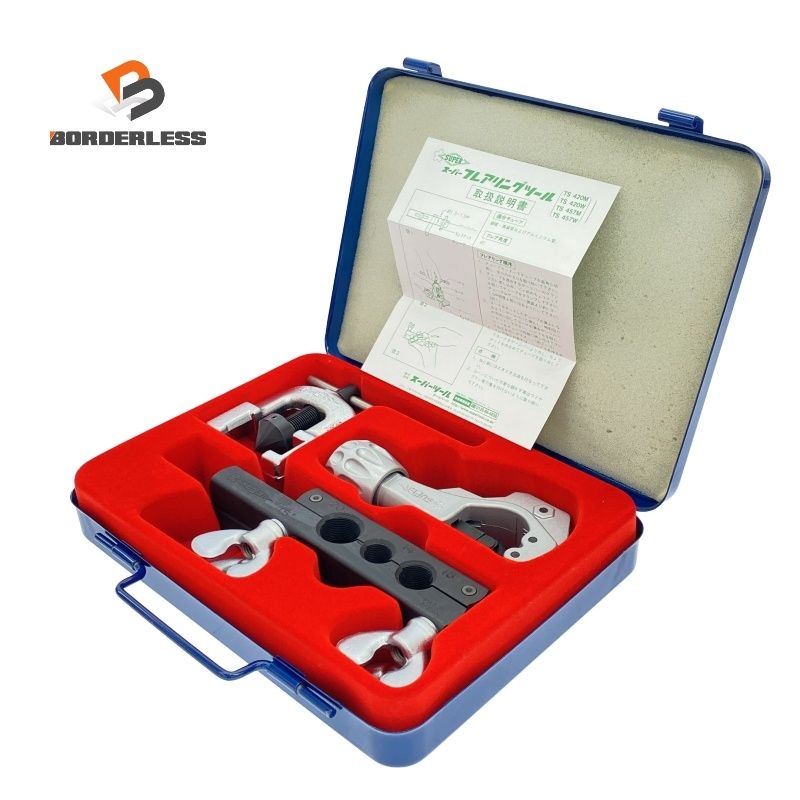 スーパーツール チュービングツールセット TSC 420 M フ リングツール ツール 配管工具118390