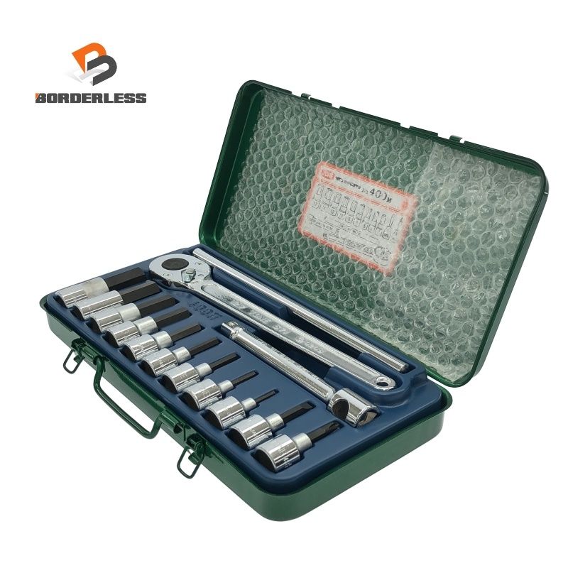 TONE トネ ヘキサゴンソケットレンチセット 400Ｍ 差込角12.7mm 1 2 ヘキサゴンソケットセット ハンドツール118391