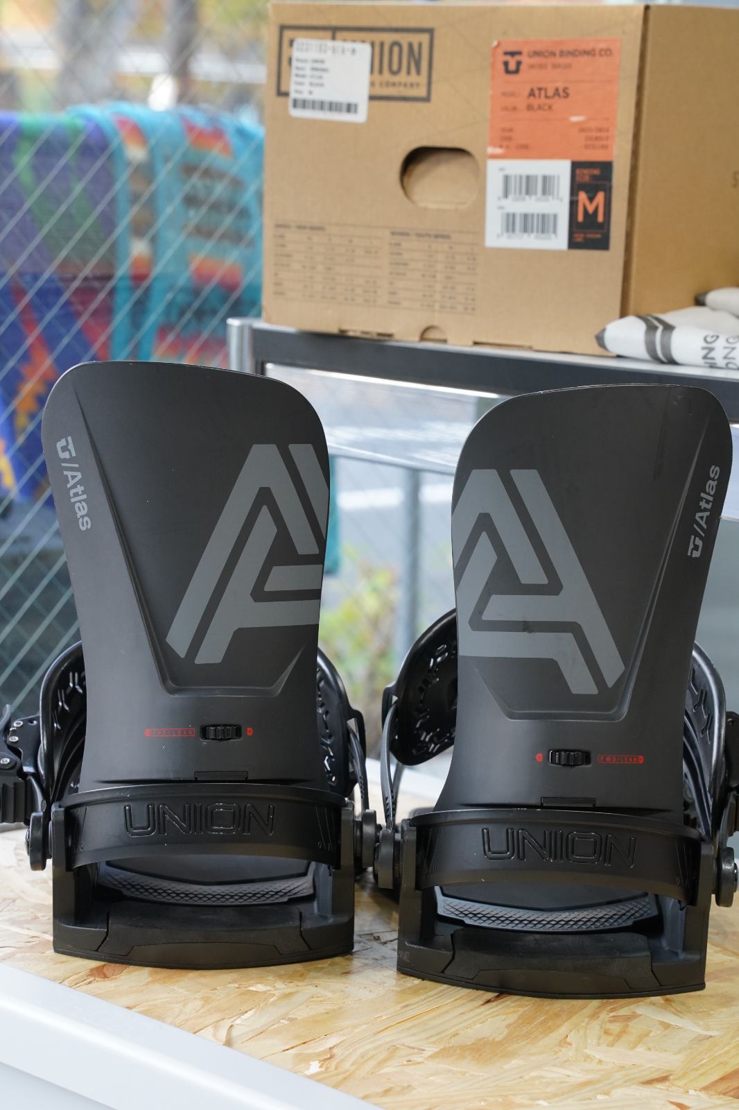 UNION ATLAS 23-24 Mサイズ BLACK ユニオン アトラス ビンディング KAZU KOKUBO 國母和宏