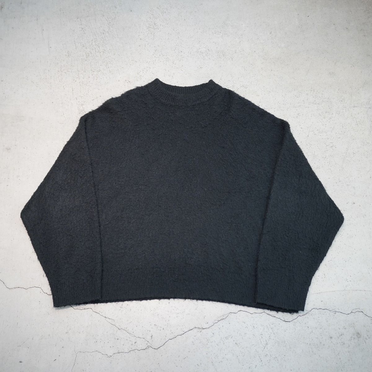正規 24AW SAINT MICHAEL セントマイケル CLEAN MOHAIR CREW 正規 24AW SAINT MICHAEL セントマイケル CLEAN MOHAIR CREW