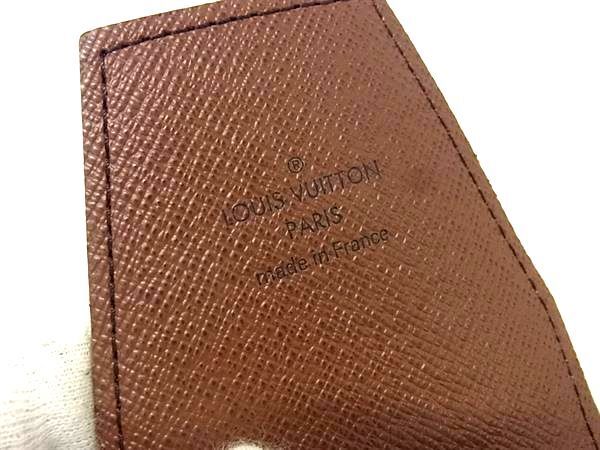 LOUIS VUITTON ルイヴィトン シガレットケース ポーチ モノグラム エテュイ シガレット M 63024 ブラウン PVC レザー ユニセックス