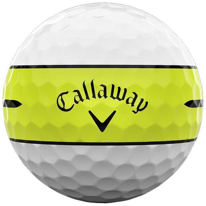 キャロウェイ クロムソフト　360イエローストライプ　3ダース Callaway Chrome Soft 360 Yellow Stripe Golf Balls | Fiddler's Green