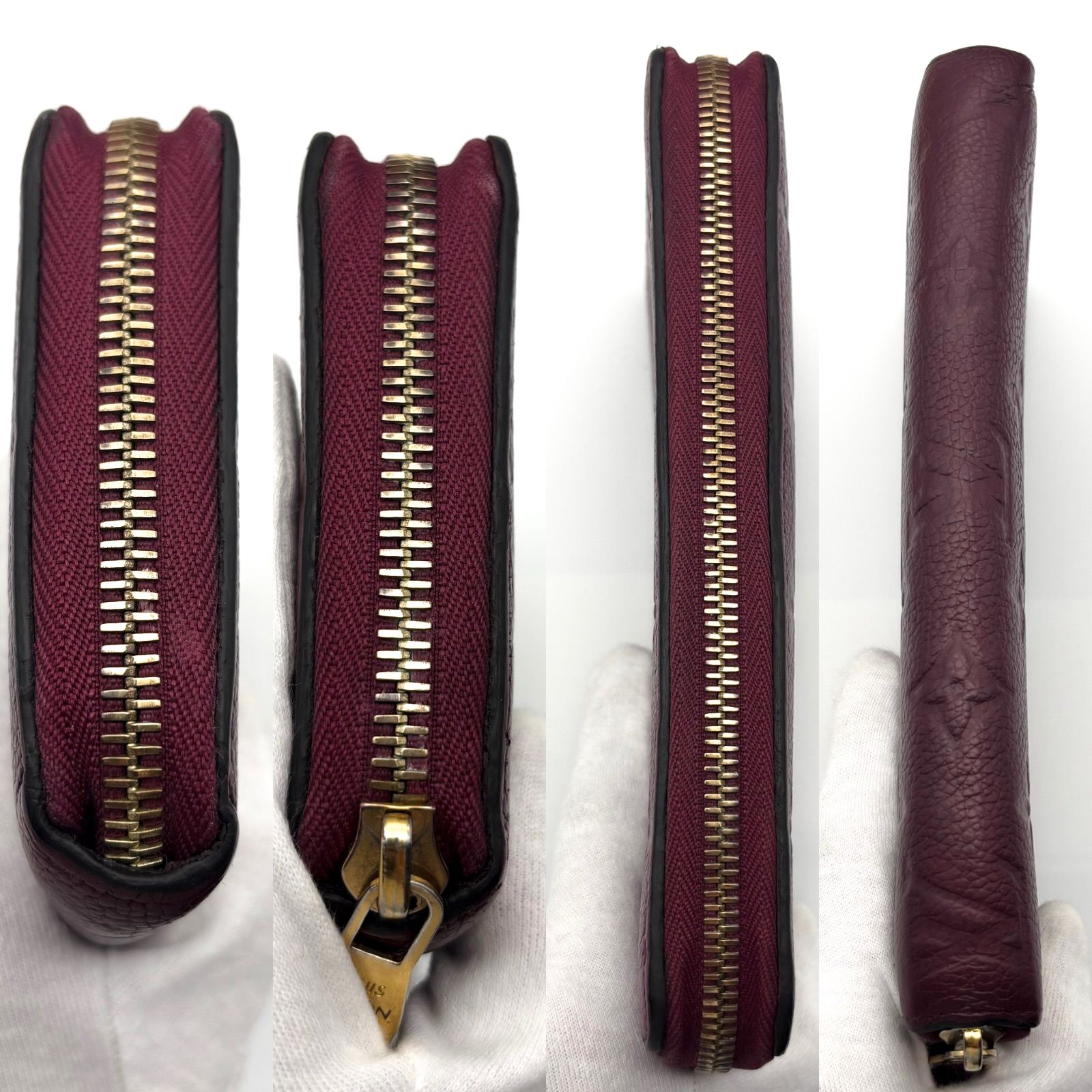  ルイヴィトン アンプラント ジッピーウォレット 長財布 オロール 長財布 小物