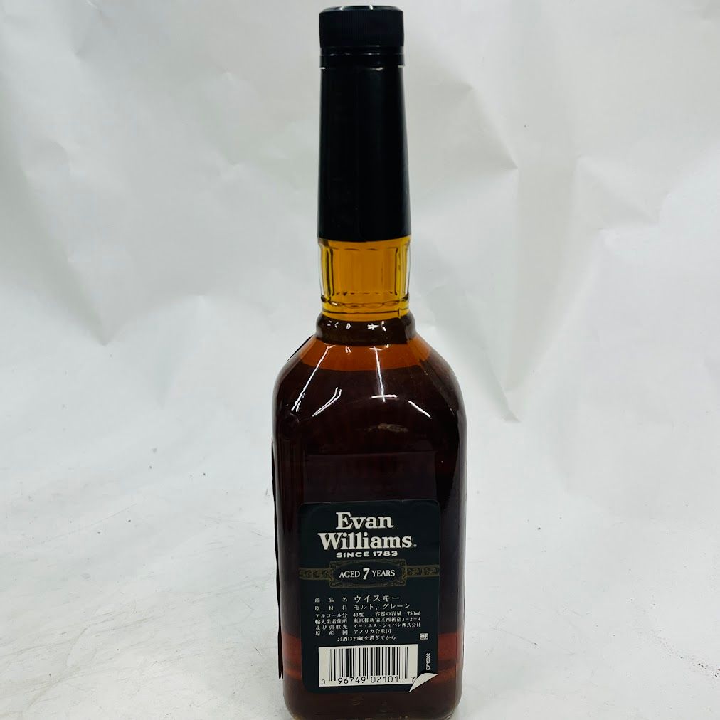 エヴァン・ウィリアムス 7年 750ml 廃盤品 - メルカリ