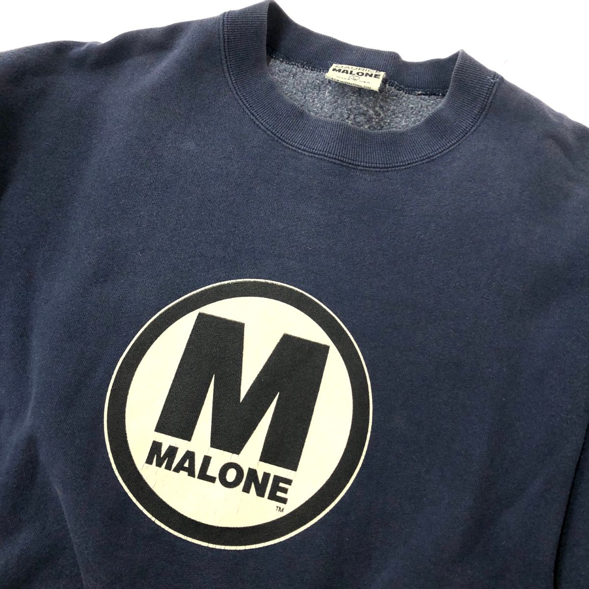 MAURICE MALONE モーリスマローン スウェット/USA製 サイズ:L 90s