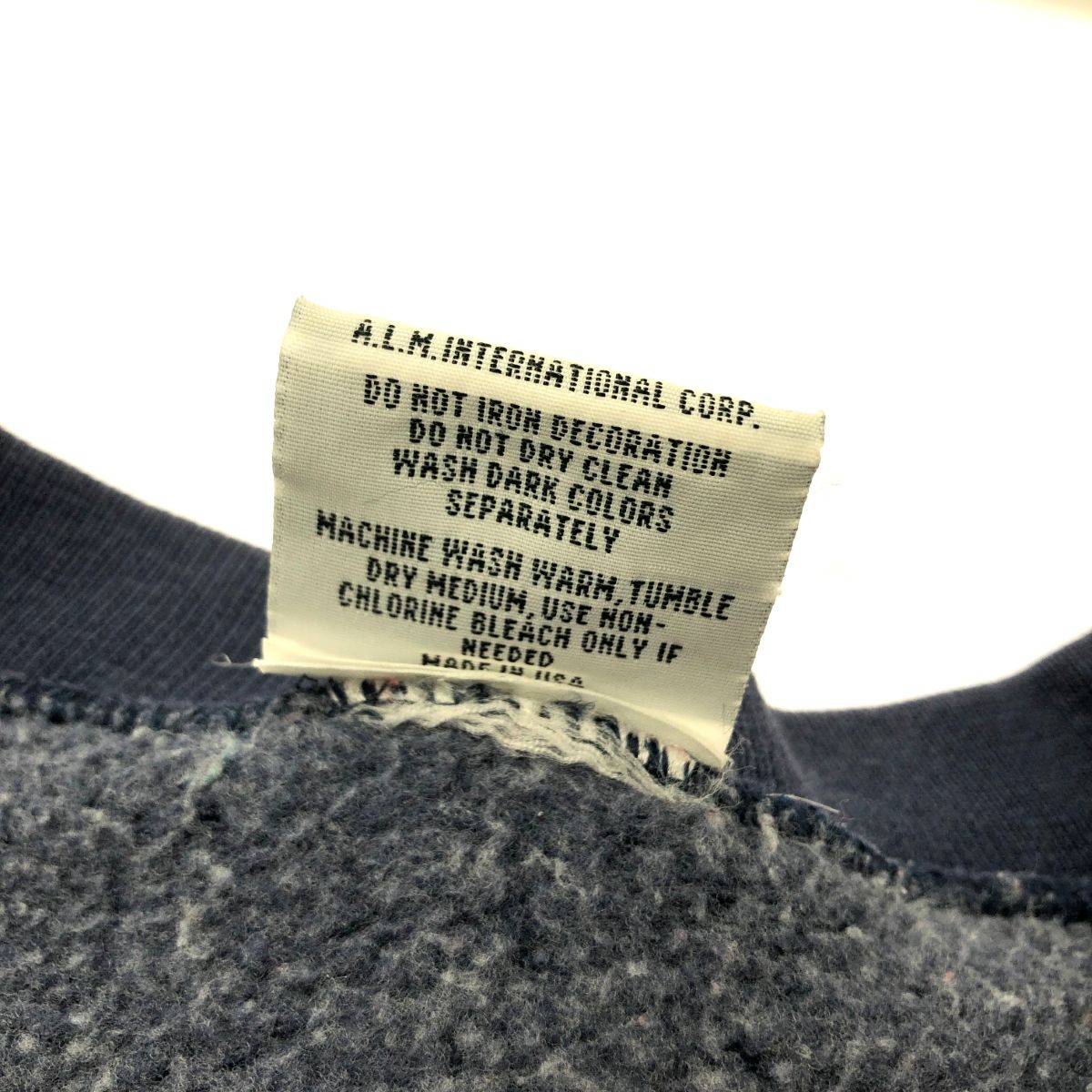 MAURICE MALONE モーリスマローン スウェット/USA製 サイズ:L 90s