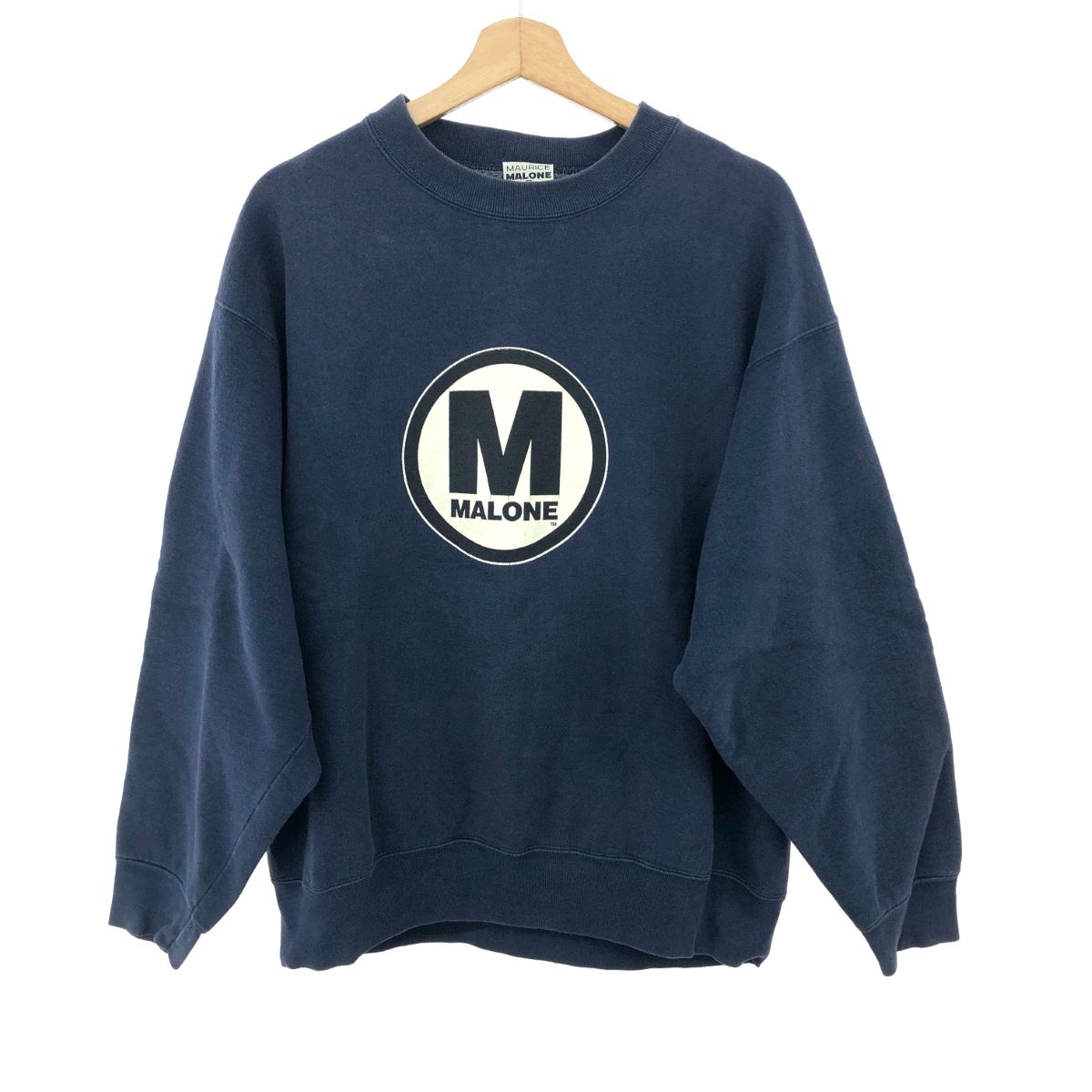 MAURICE MALONE モーリスマローン スウェット/USA製 サイズ:L 90s
