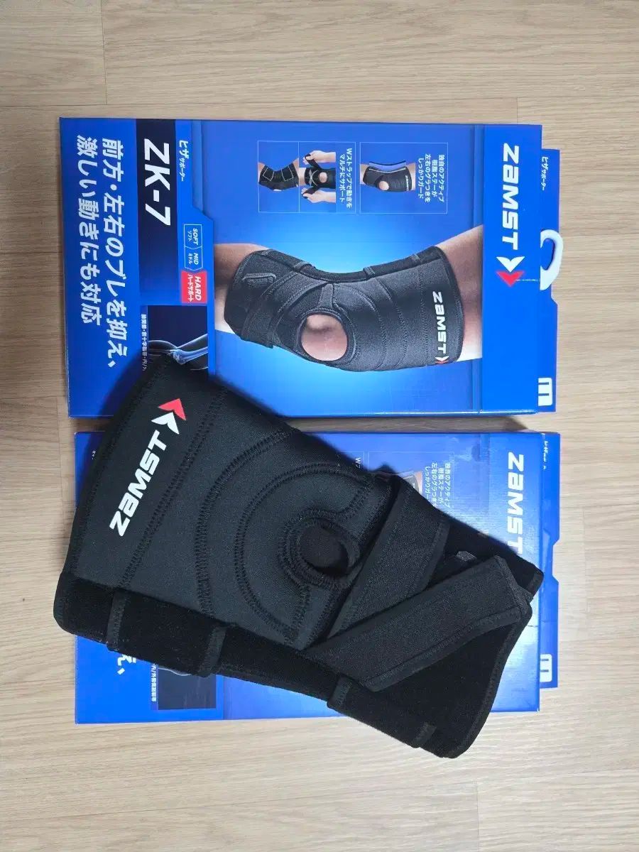 ZAMST ZK-7 ひざサポーター LL 2足