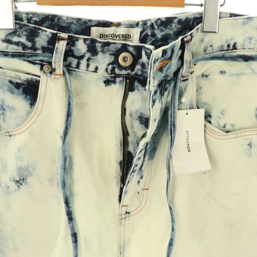 ディスカバード DISCOVERED BLEACH DENIM PANTS ブリーチデニムパンツ 