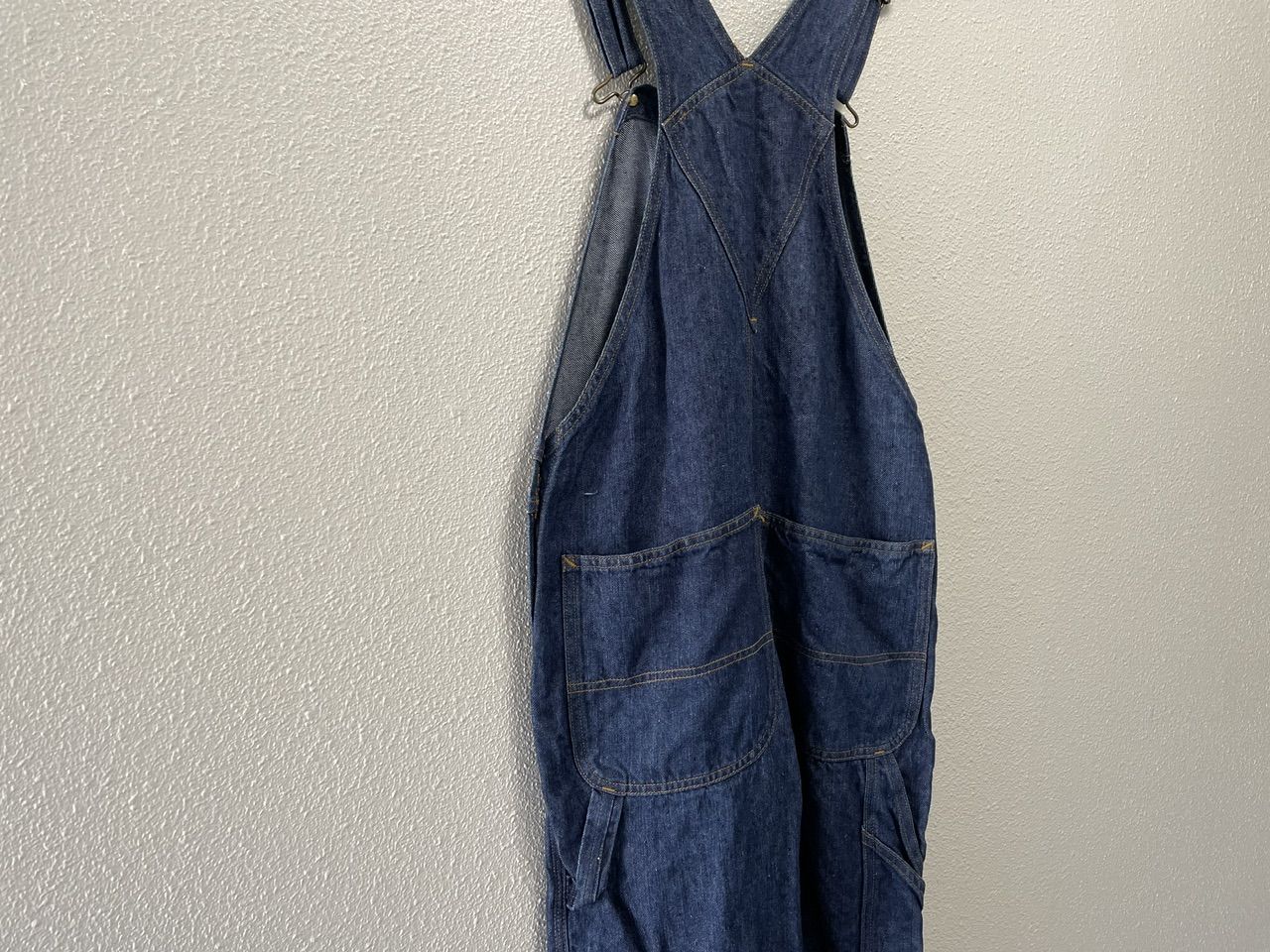 リネンデニムオーバーオール