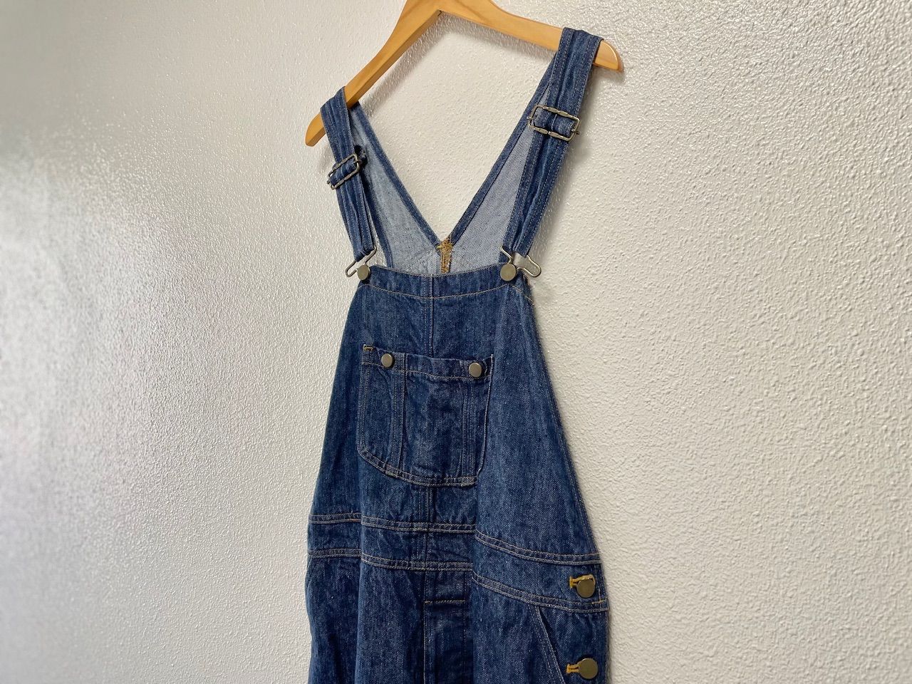 リネンデニムオーバーオール