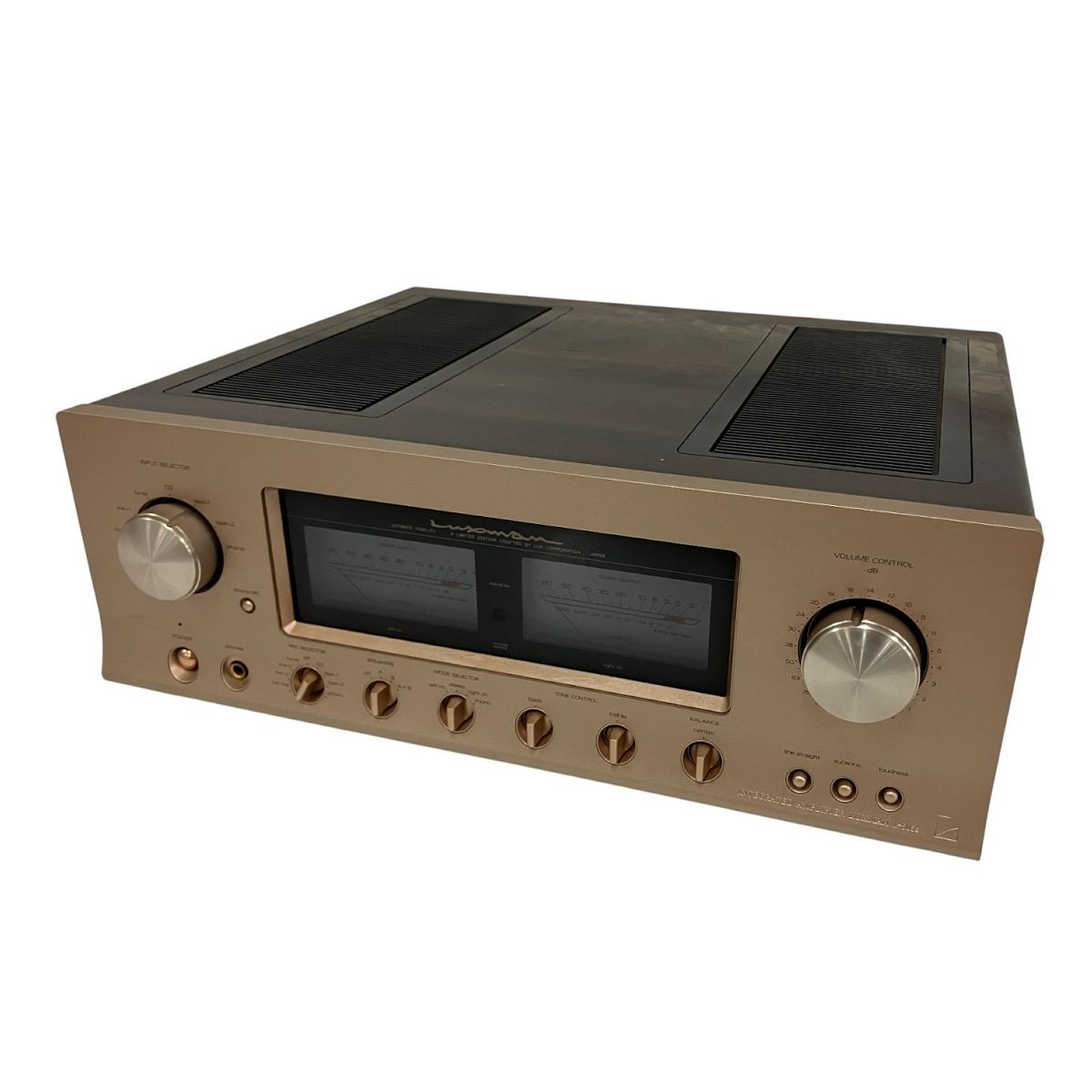 LUXMAN L-505S ラックスマン プリメインアンプ リモコン付 音響機材 B10598834