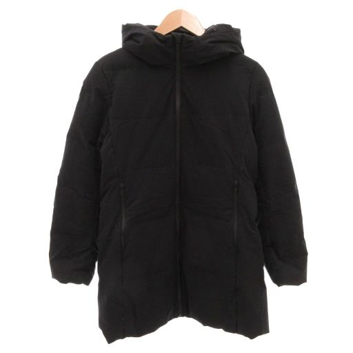 ユニクロ UNIQLO ストレッチシームレスダウンショートコート L 黒 