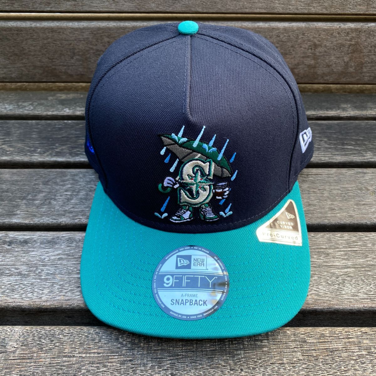 USA限定 9FIFTY A-Frame ニューエラ MLB マリナーズ Mariners スナップ