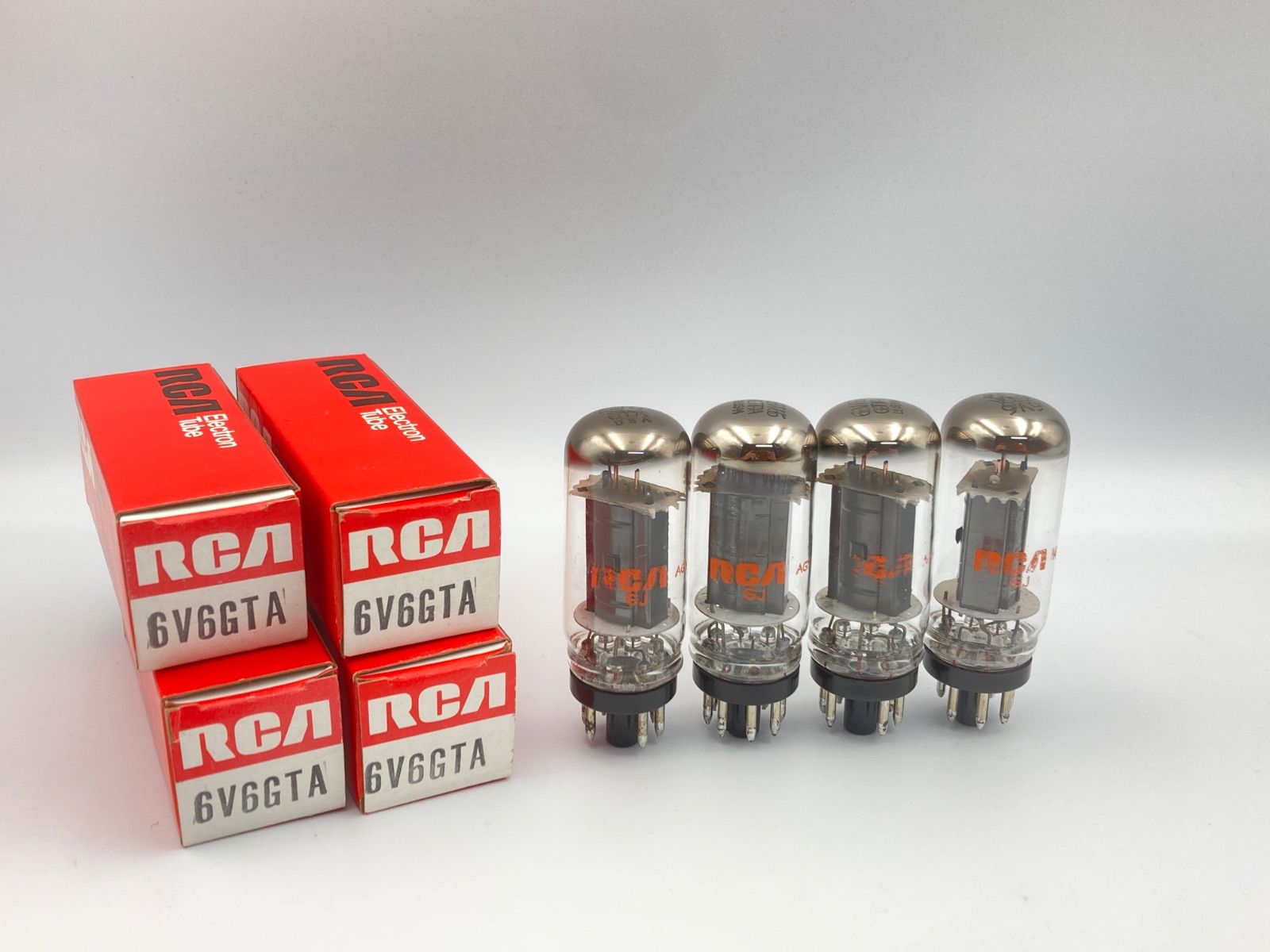 RCA 6V6GTA 真空管 2本セット オーディオ機器 ◇ RCA 6V6GTA 真空管 4本