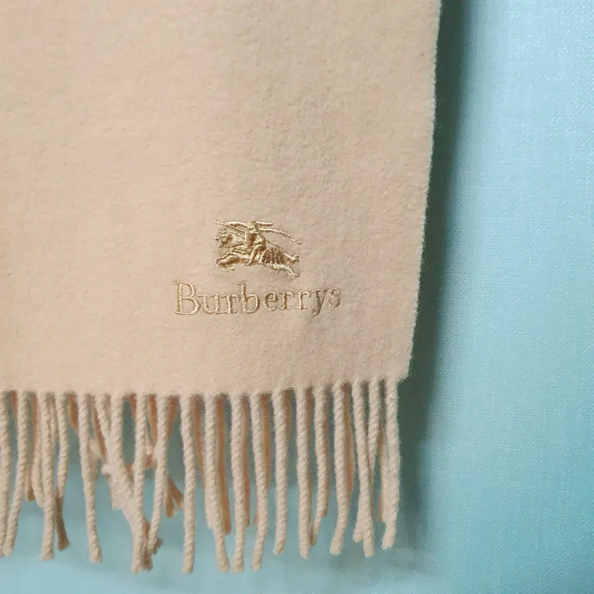 BURBERRY バーバリー ラムウール100 マフラー