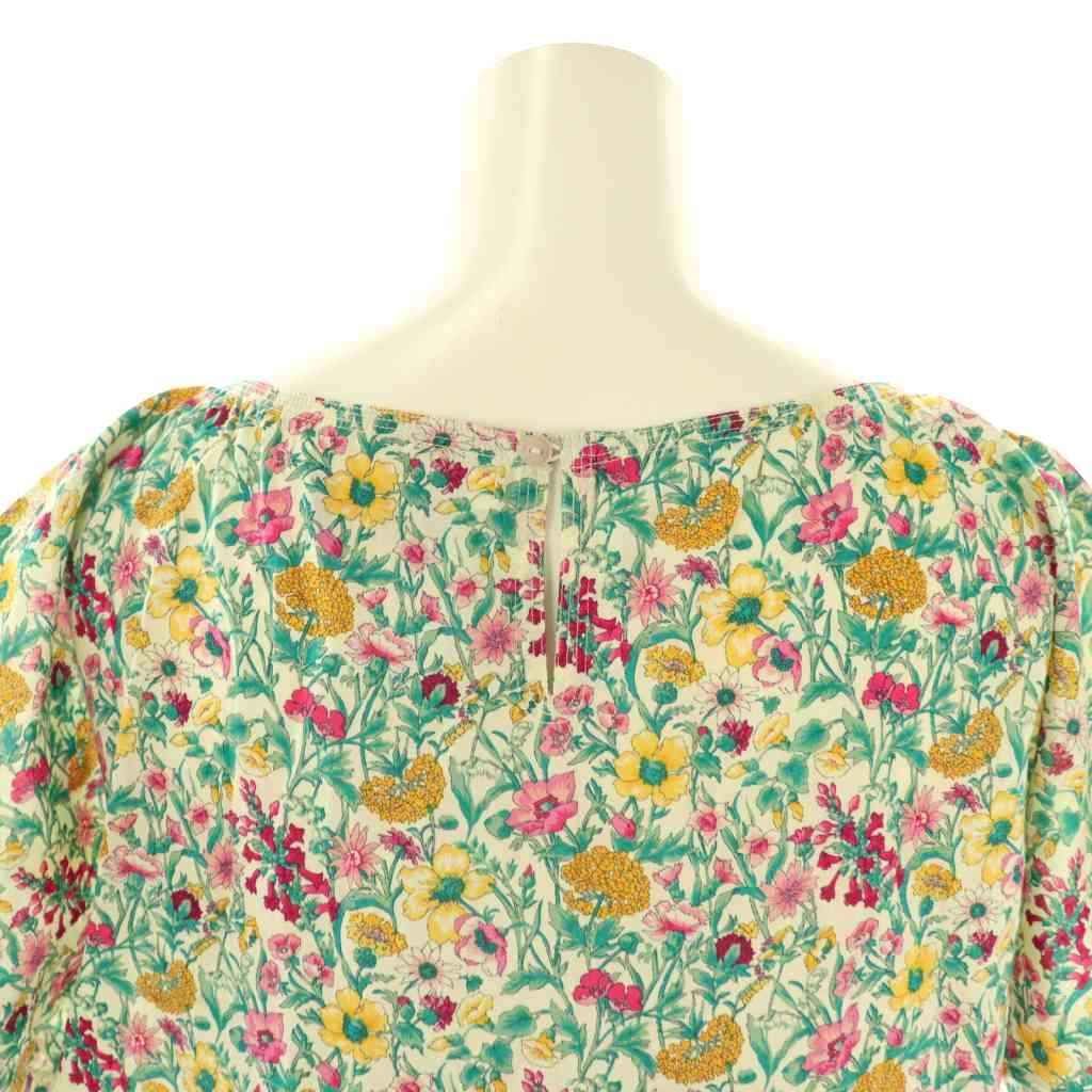 ヌキテパ NE QUITTEZ PAS! 24SS Liberty Print Shirring Blouse