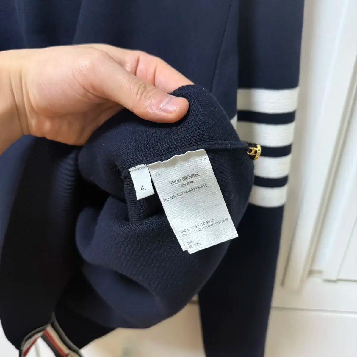 トムブラウン 四本サイドライン