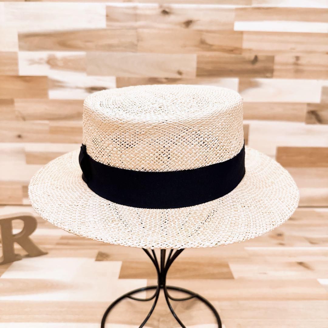 M ベージュ×黒ブラック