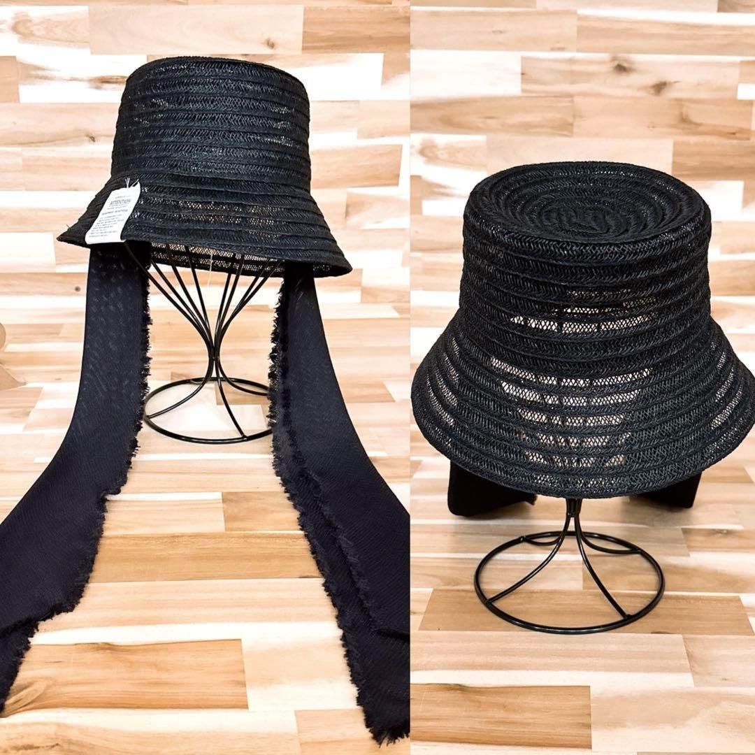 ハット スカーフ付き