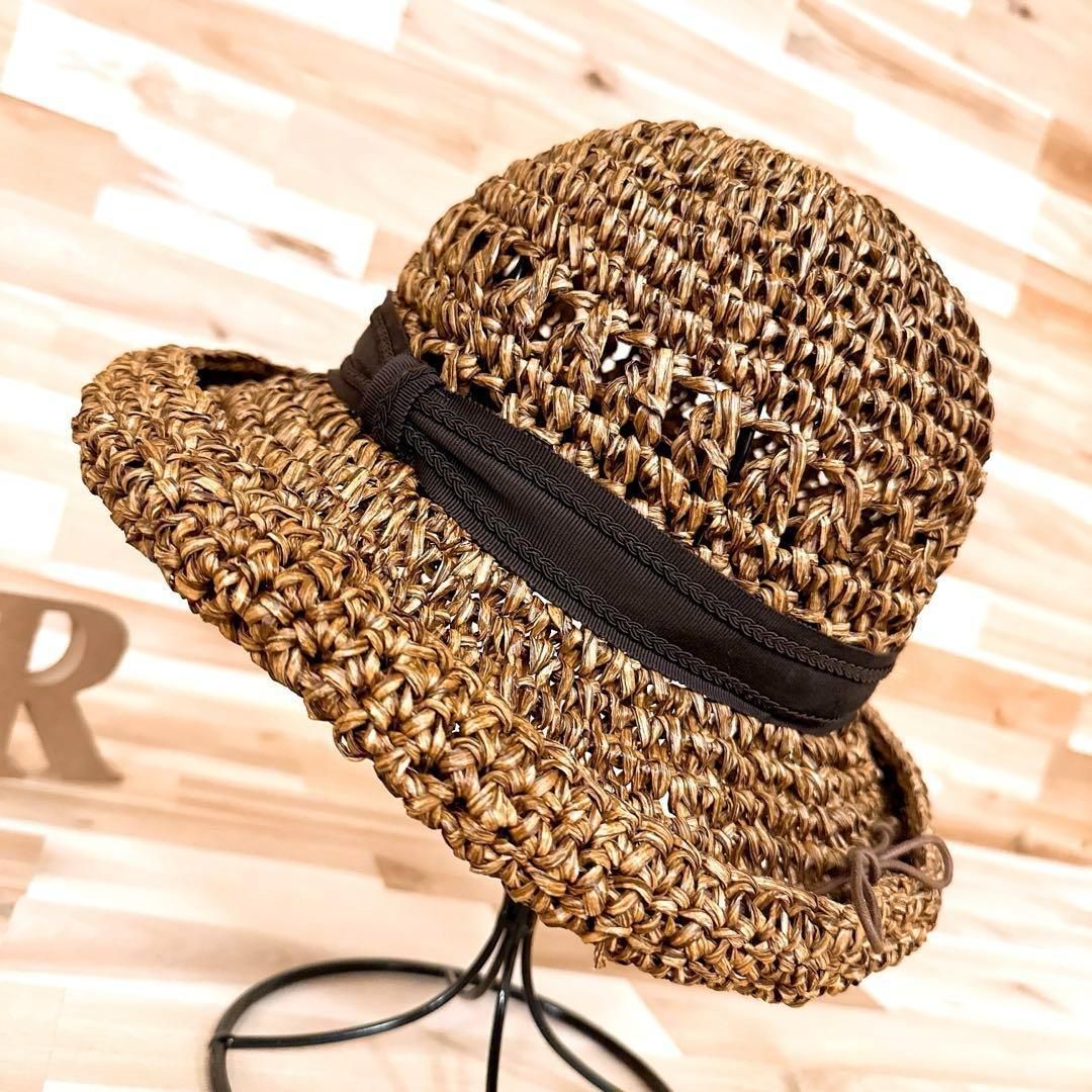 ペーパーハット 茶ブラウン