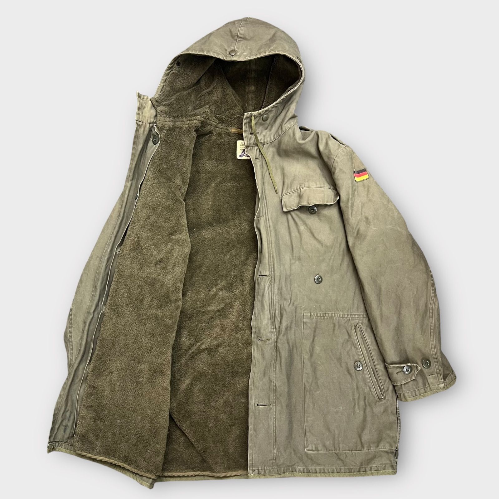 VINTAGE】80s ドイツ軍 ライナー付き モッズコート フィールドコート