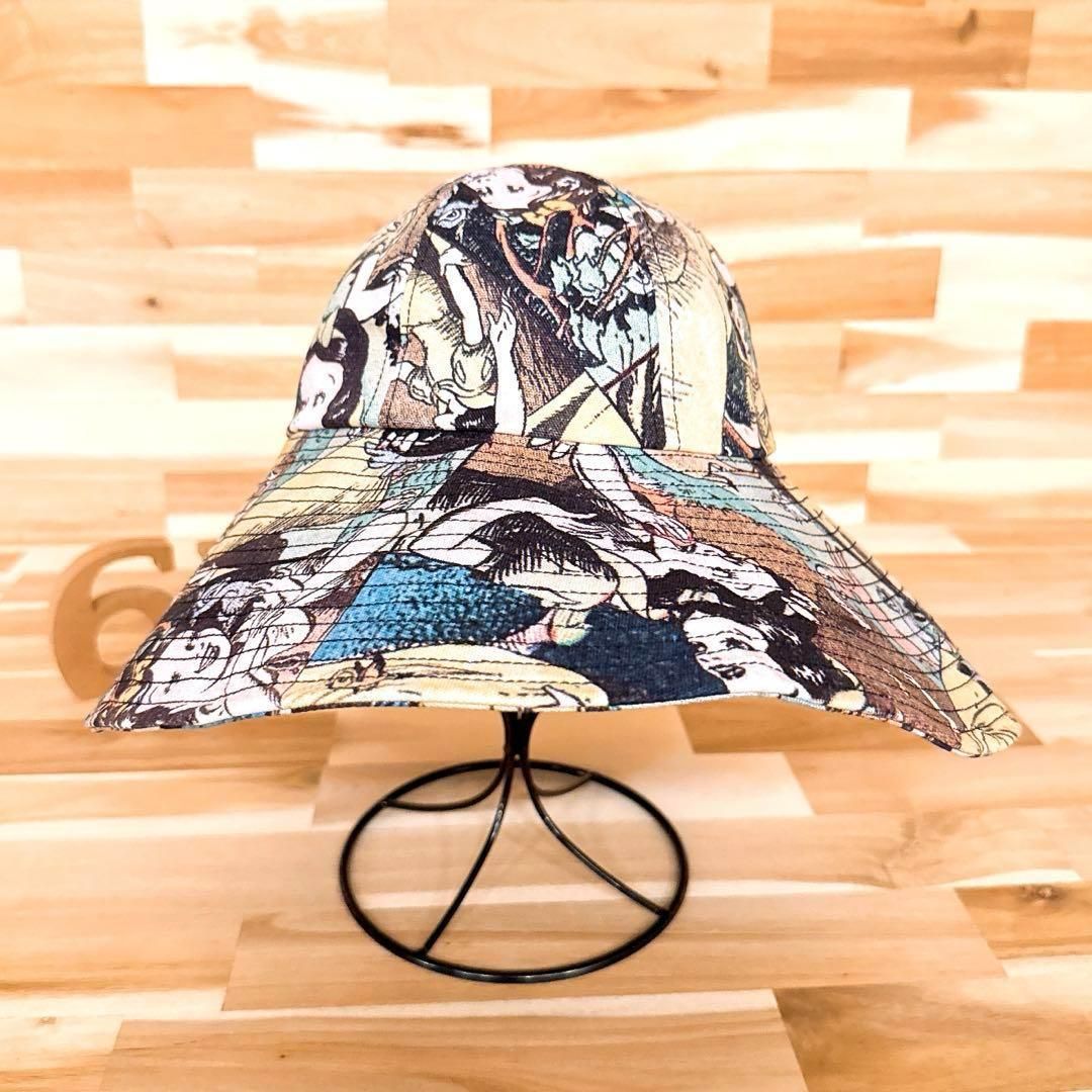 あちゃちゅむ×白雪姫 コラボ バケットハット カラフル×黄