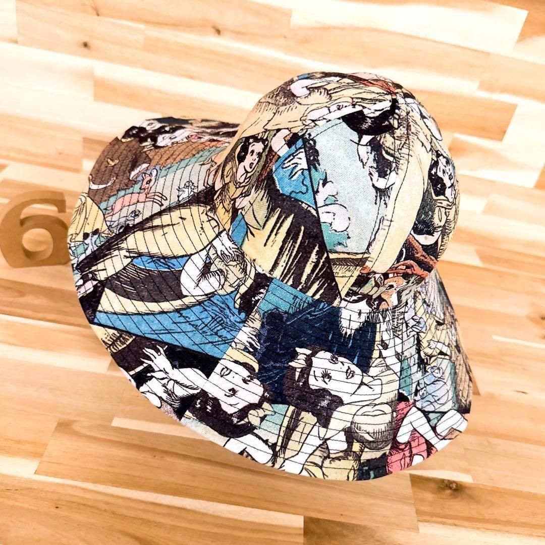 バケットハット カラフル×黄