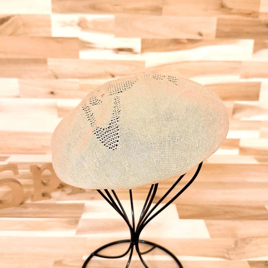 ベレー帽 ベージュ