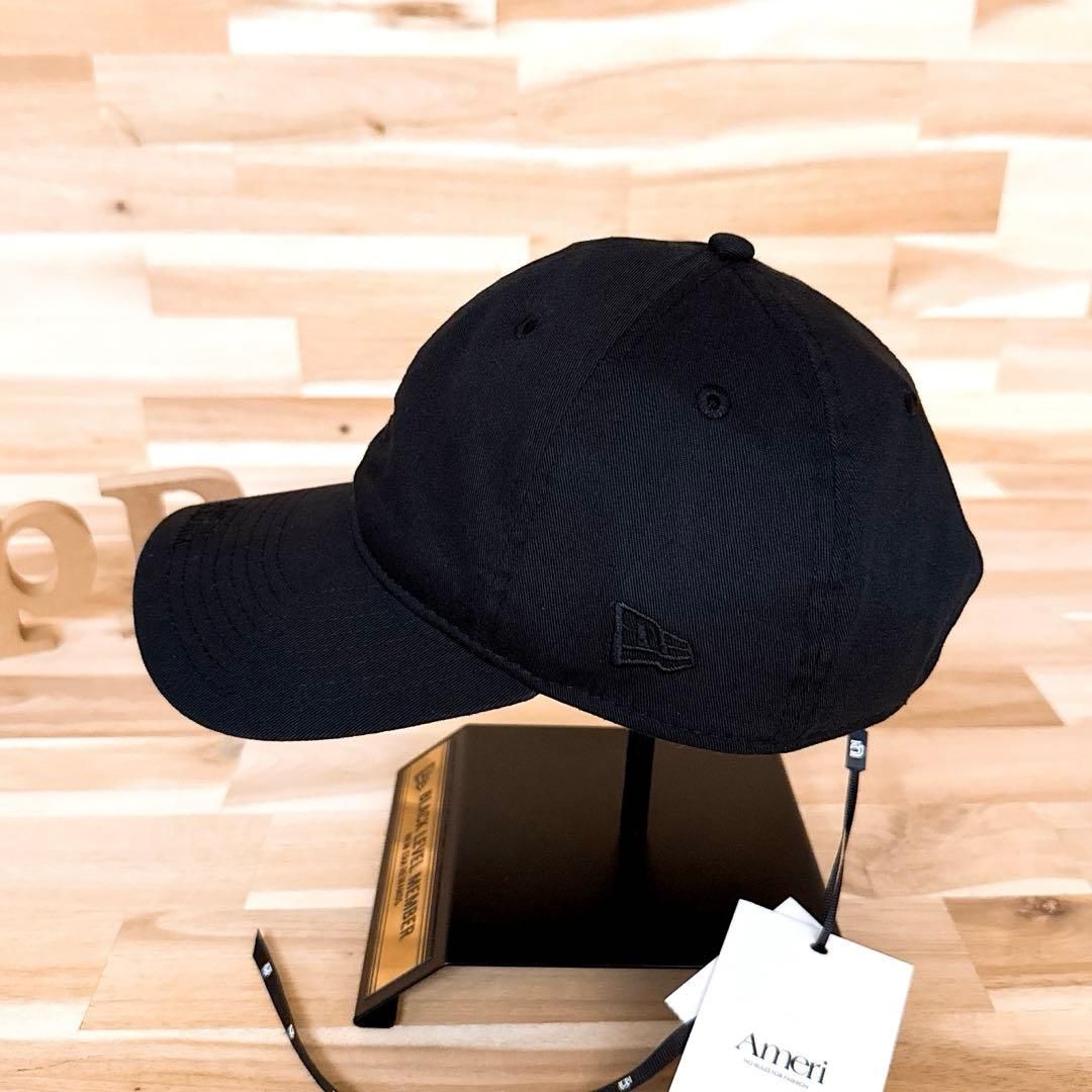 キャップ 黒×銀