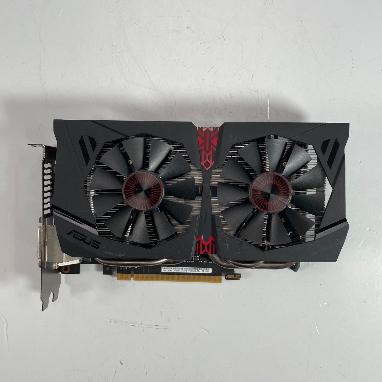 ASUS GeForce GTX1060 6GB グラフィックボード GDDR5 DVI HDMI DP GPU PCI-Express