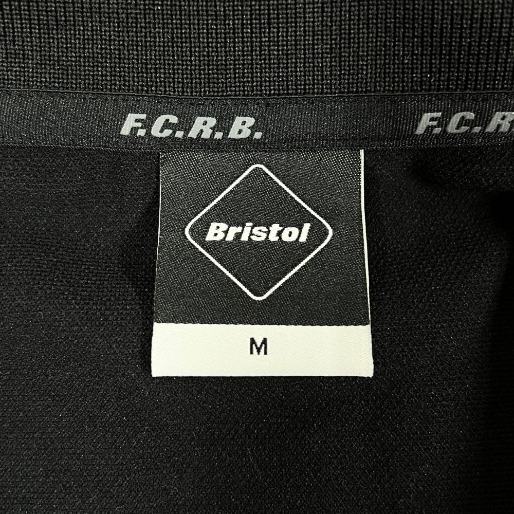 XL 新品 FCRB 19SS BIG LOGO POLO BLACK FCRB BIG LOGO POLO