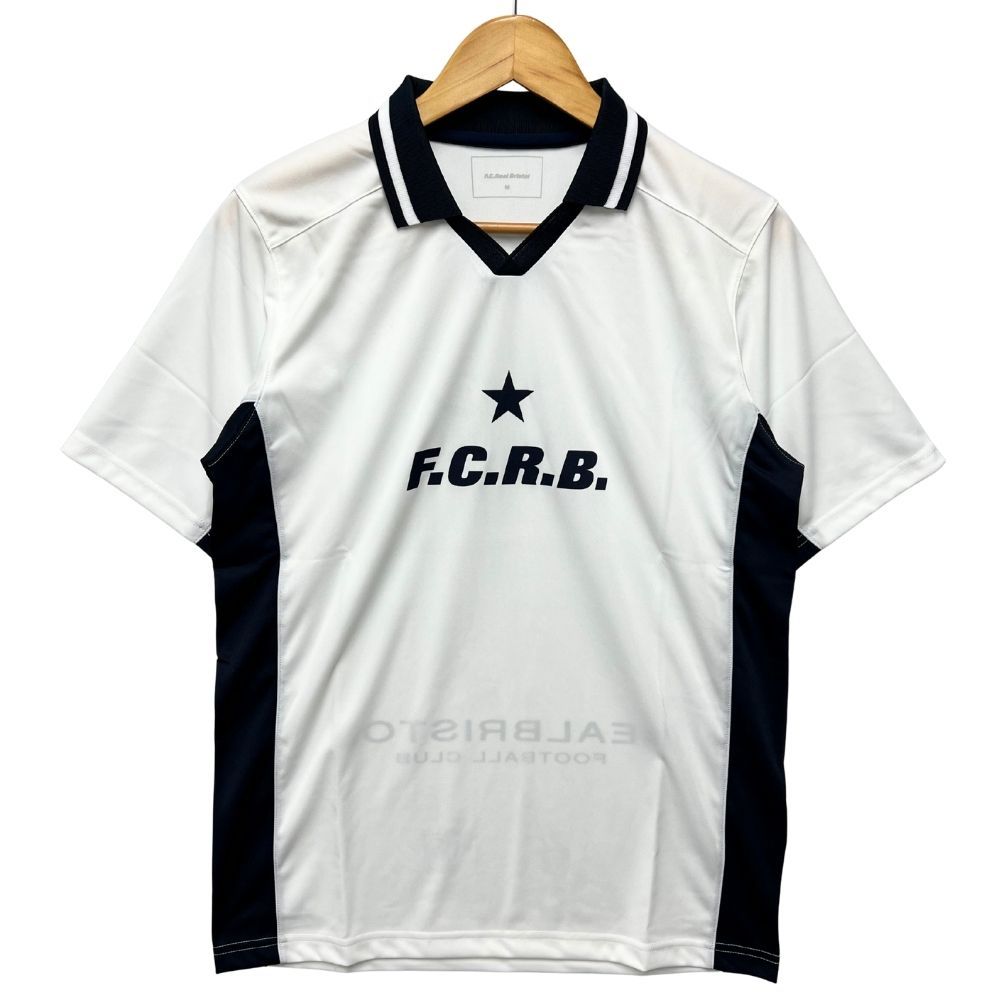 F.C.R.B. エフシーアールビー 16SS ゲームシャツ 半袖 ホワイト サイズ
