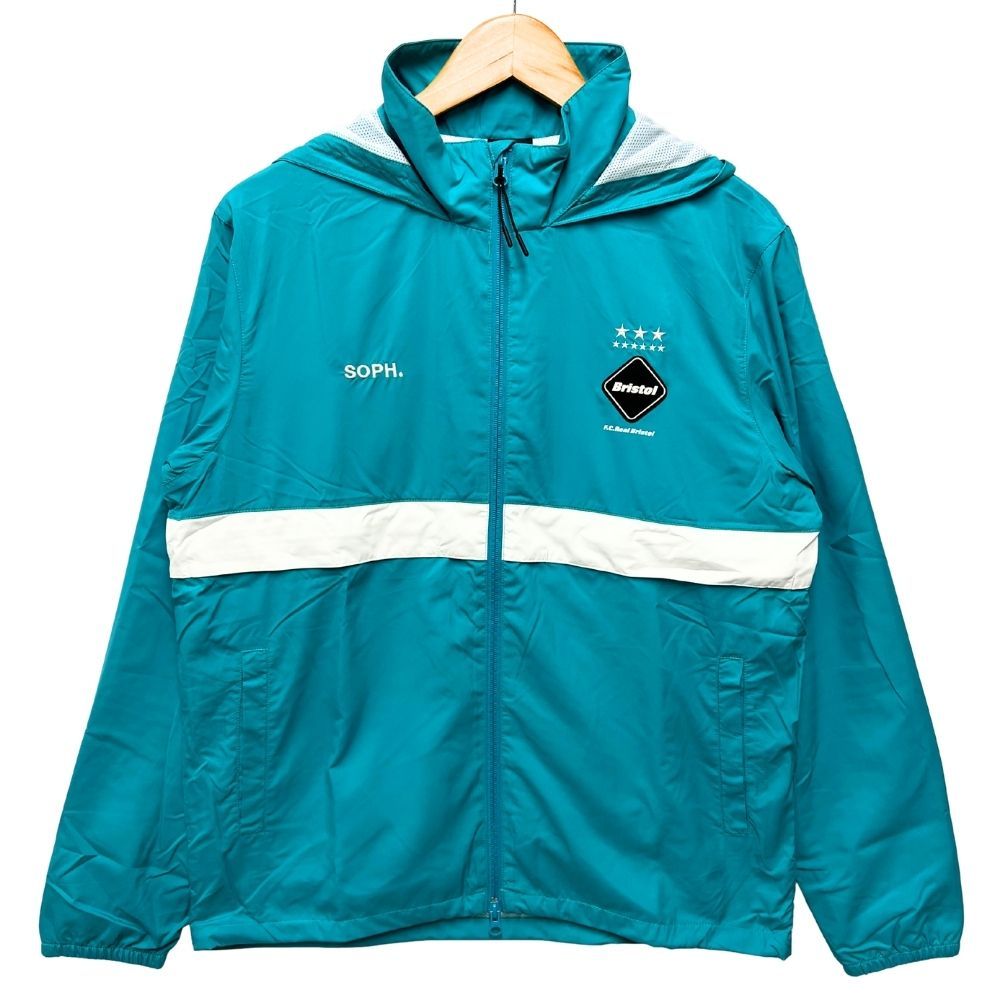 F.C.R.B. エフシーアールビー 16AW PACKABLE STAND COLLAR JACKET ナイロンジャケット ターコイズブルー サイズM 52813