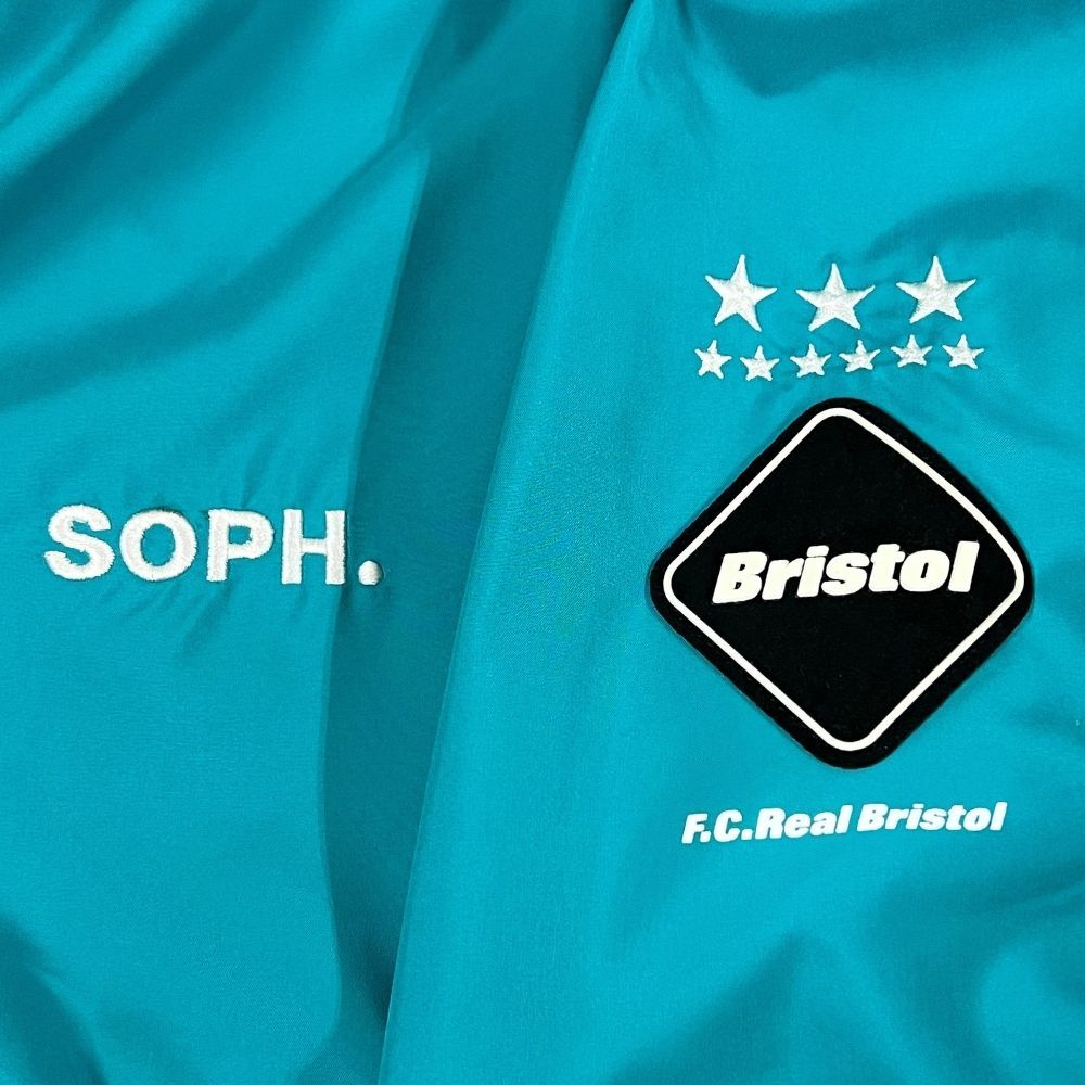 F.C.R.B. エフシーアールビー 16AW PACKABLE STAND COLLAR JACKET ナイロンジャケット ターコイズブルー サイズM 52813