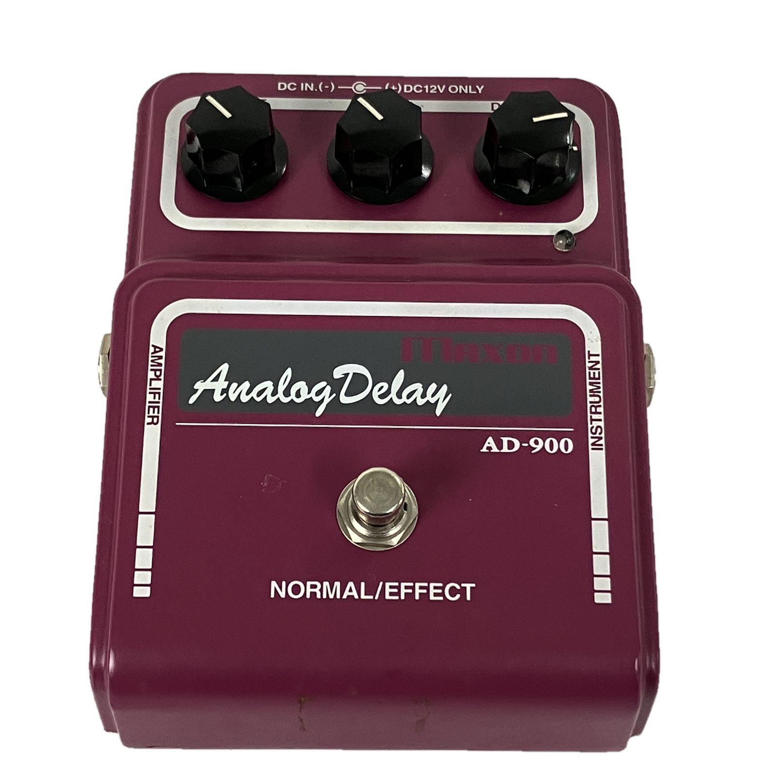 MAXON AD 900 Analog Delay アナログディレイ マクソン エフェクター ギター用 楽器 音響機材 トランペット エフェクターボード 