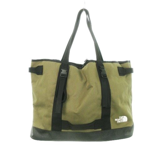ザノースフェイス THE NORTH FACE フィルデンスギアトートM トートバッグ 大容量 ロゴ アウトドア 緑 グリーン NM82009 MN3 GY11