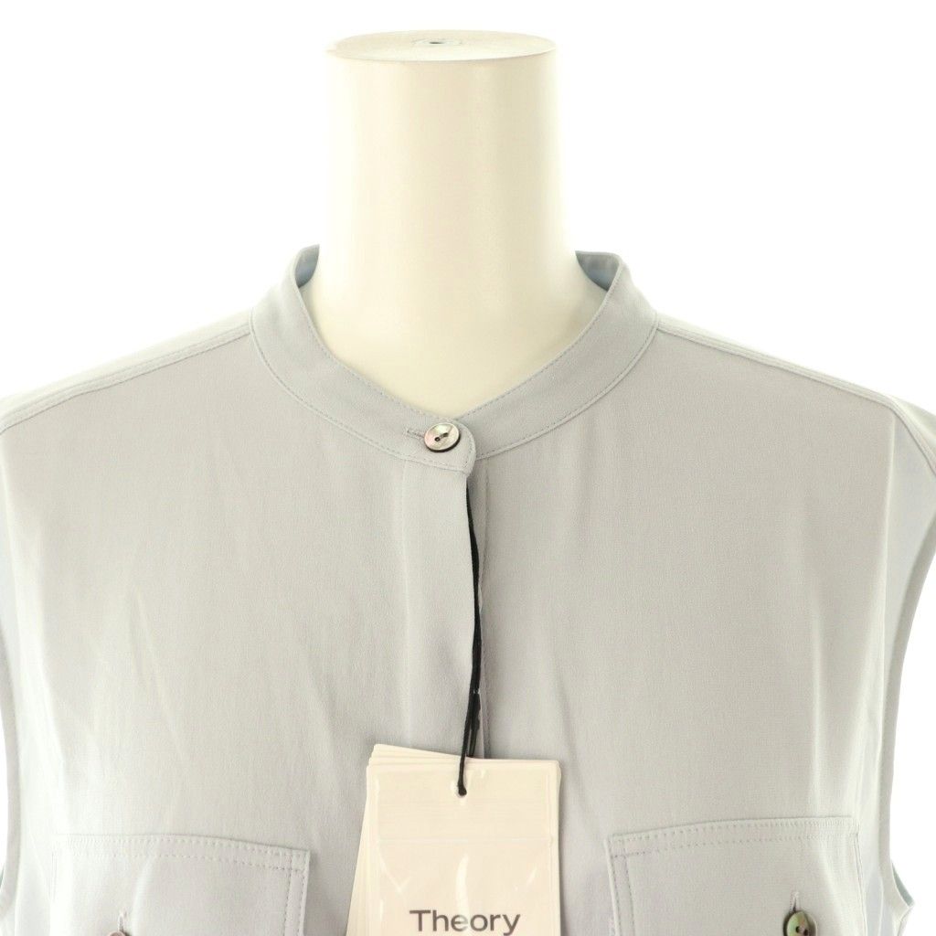 セオリー POEDER CREPE SL MLT SHIRT シャツ ブラウス Theory - セオリー POEDER CREPE SL MLT SHIRT シャツ ブラウスの通販