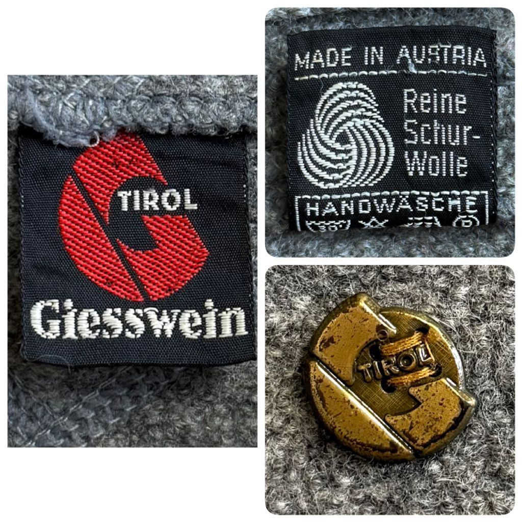オーストラリア製 Giesswein ギースヴァイン TIROL チロル ウール