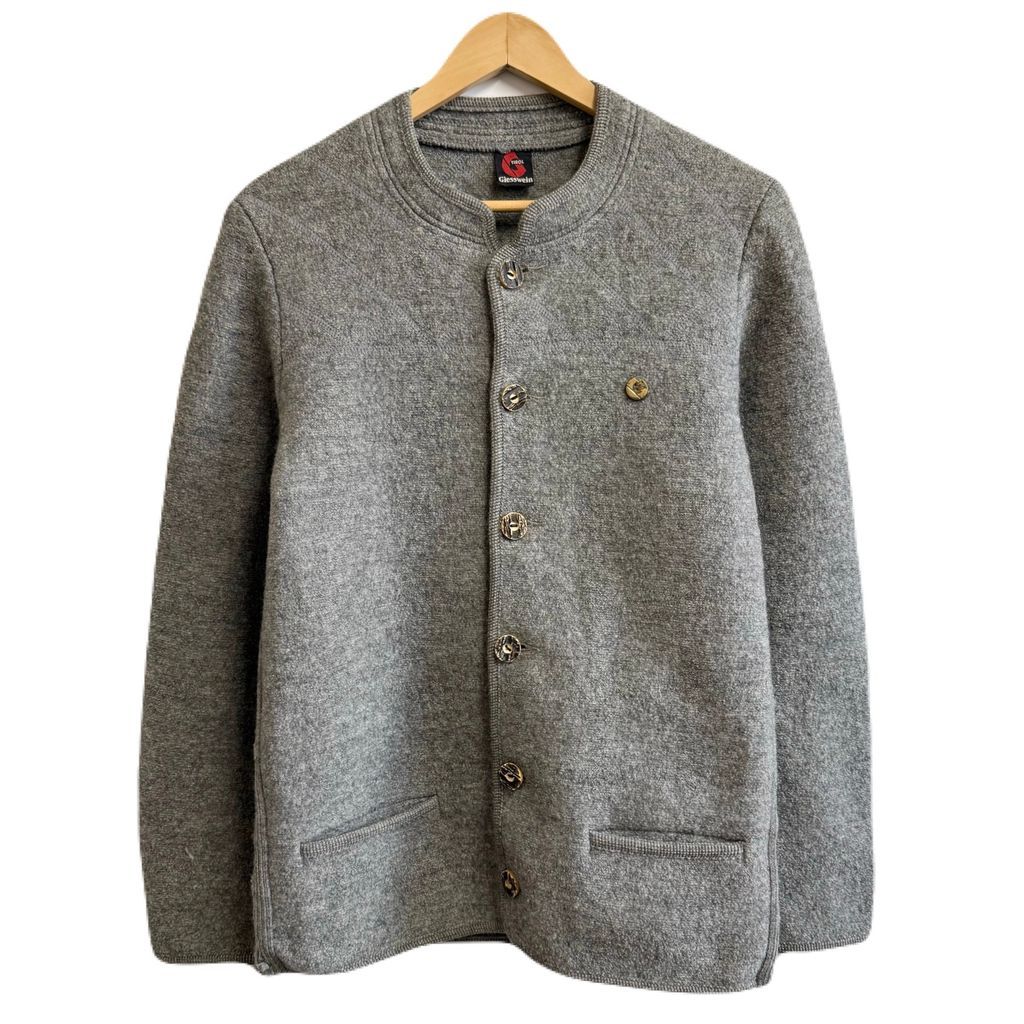 ギースヴァイン チロリアンジャケット ビッグボタン ウールコート 銀